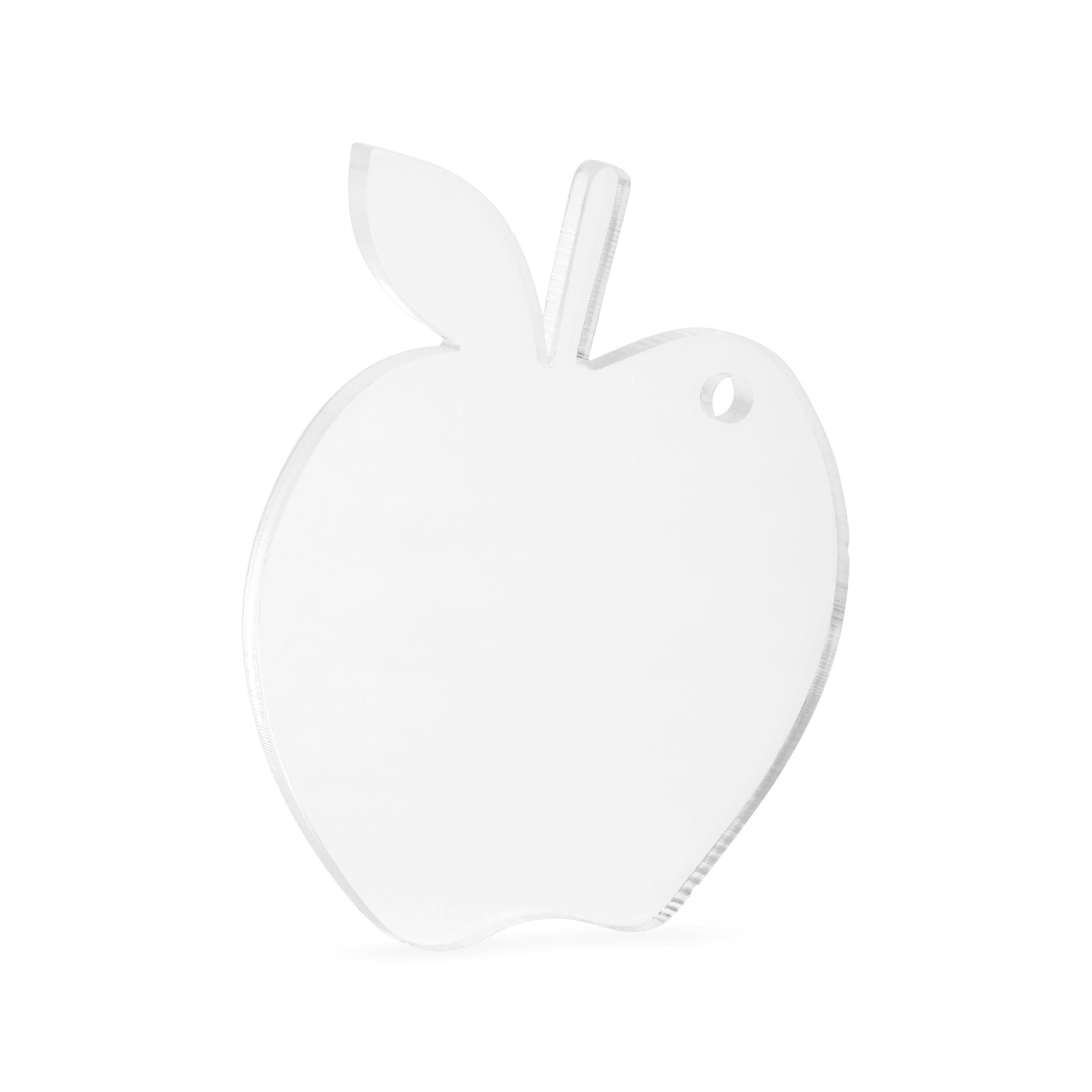 Acrylic Apple Blank 2.5in